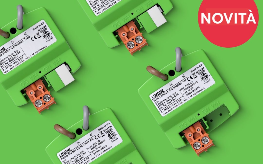 Novità: Nano Motor Controller Air e Tree