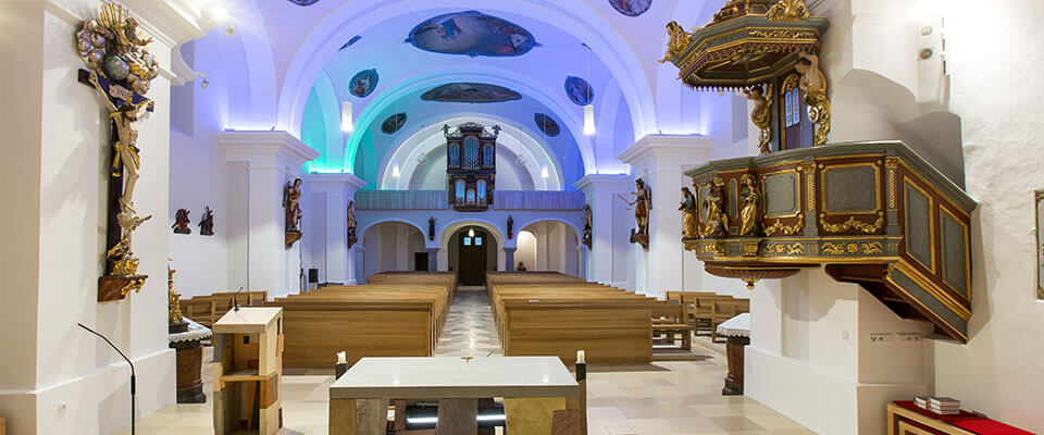 A beautiful smart church – controlled by a LOXONE Miniserver
