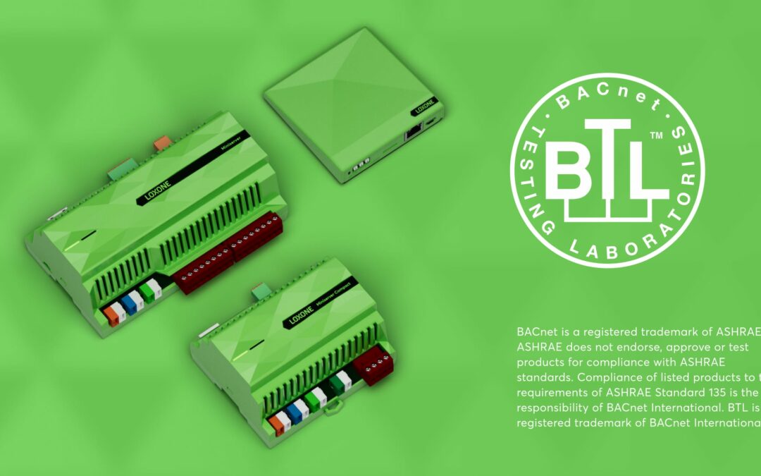 Certyfikat BACnet dla Miniservera LOXONE