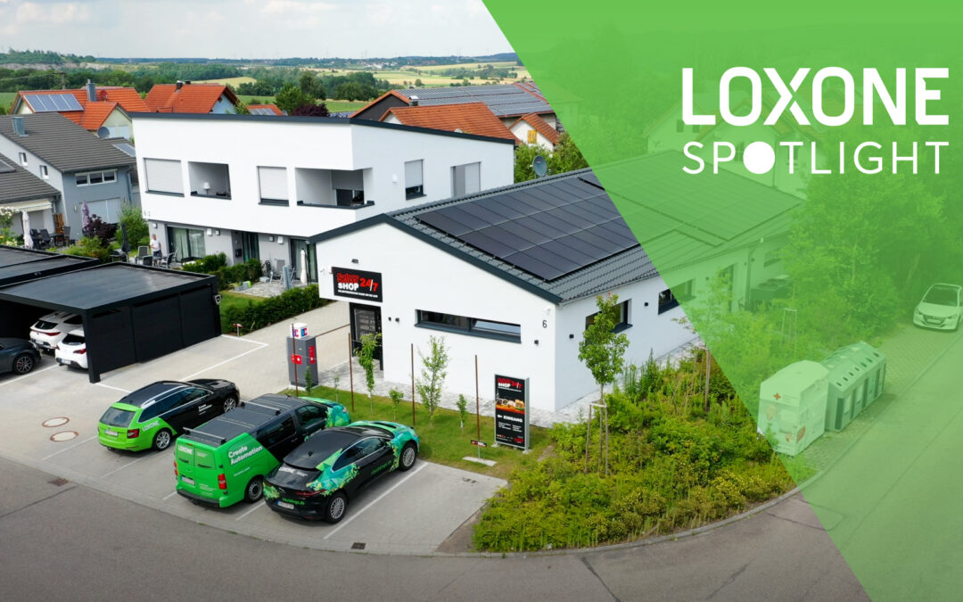 Inteligentne supermarkety całodobowe zrealizowane z LOXONE