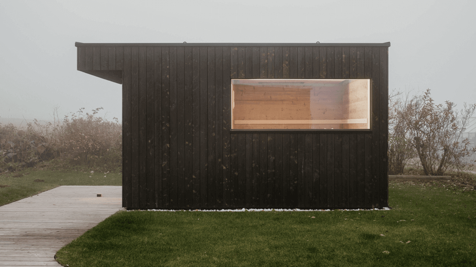 Gartensauna “lignum” – Wellnessgenuss im Freien
