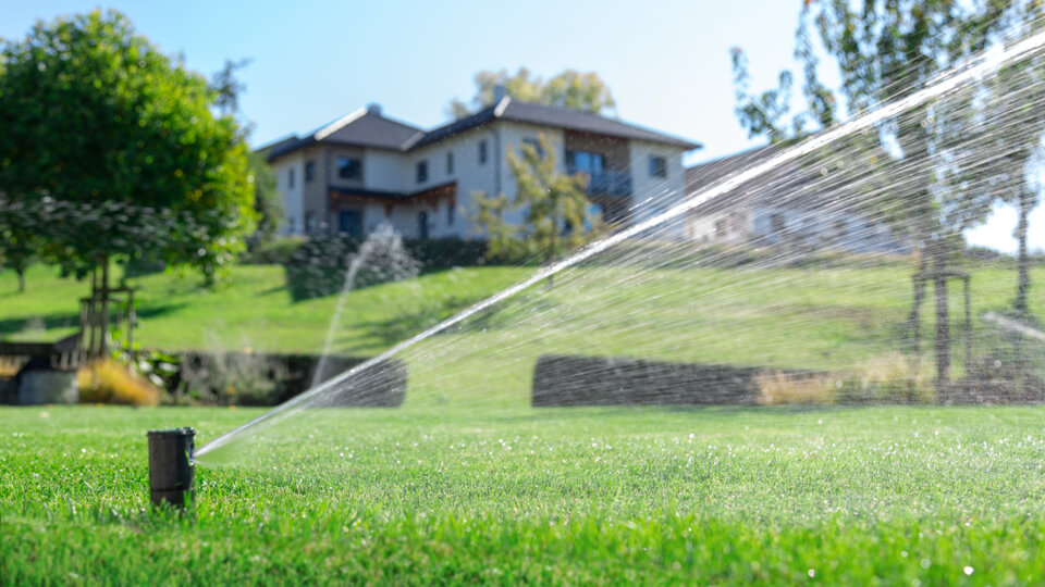 Automatische Gartenbewässerung