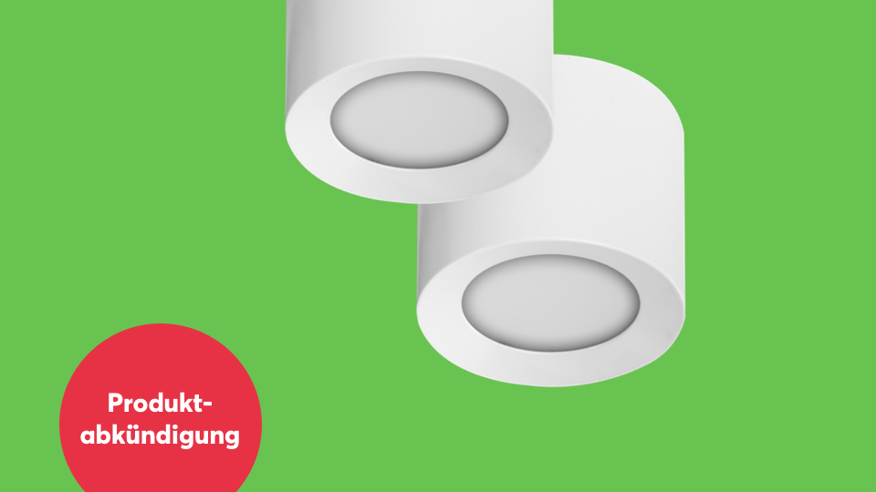 Produktabkündigung: LED Aufbauspot RGBW Tree Weiß