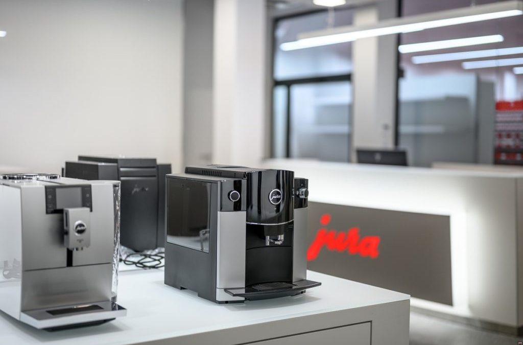 LOXONE im Gewerbe: Jura Kaffeemaschinen