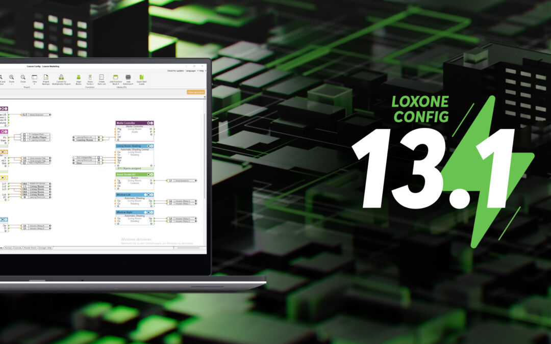 Energie-Management auf einem neuen Level: LOXONE Config & App 13.1