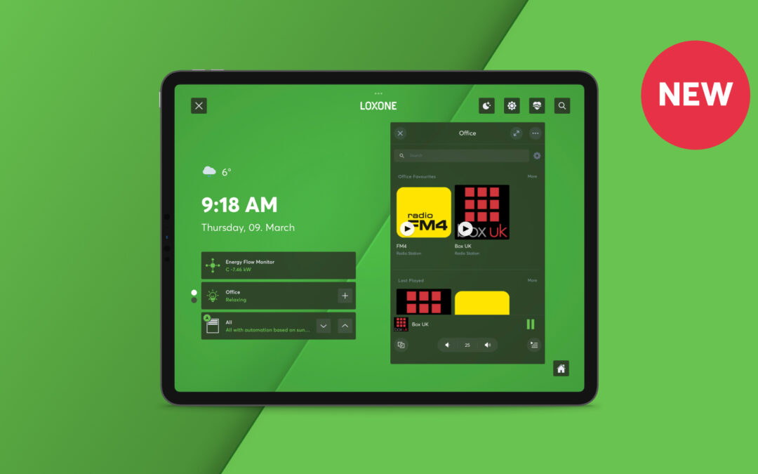 Ambient Mode in der LOXONE App