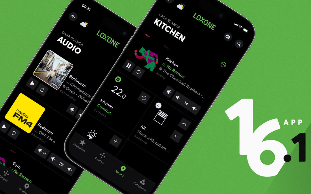 Neu: LOXONE App 16.1
