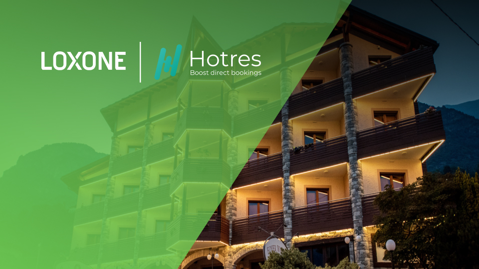 Ubytovanie v znamení 21. storočia – LOXONE a Hotres preberajú takmer 100 % zodpovednosti od hotelierov