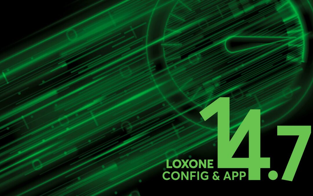 Novinka: LOXONE Config & App 14.7