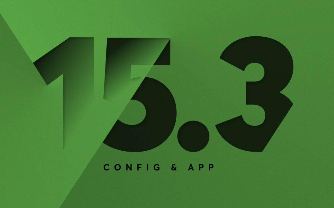 Novinky: LOXONE Config & App 15.3