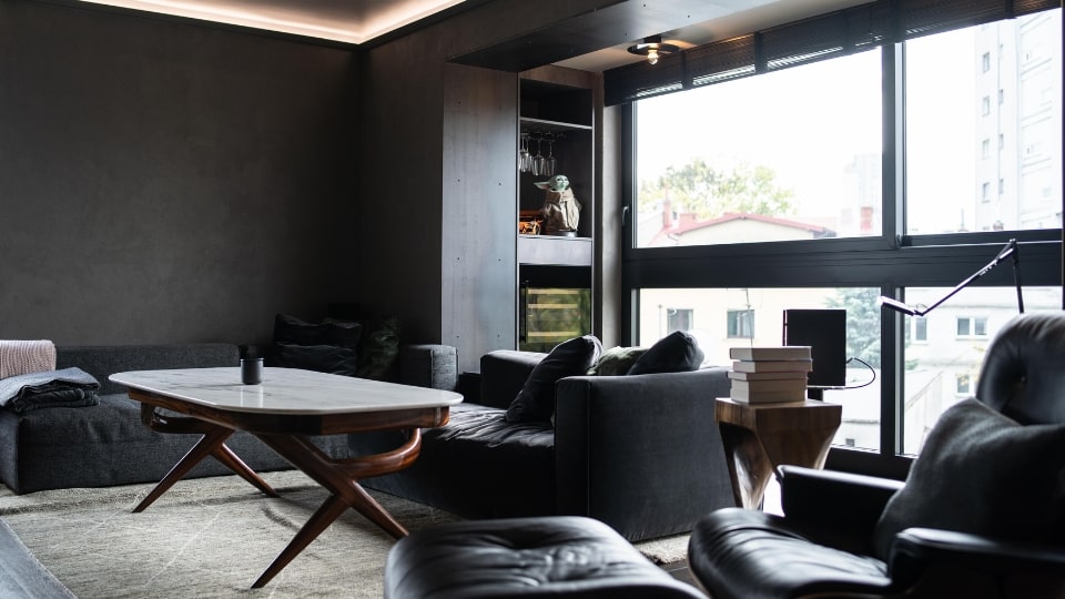 Apartment automated 100% – thanks to LOXONE Air Technology