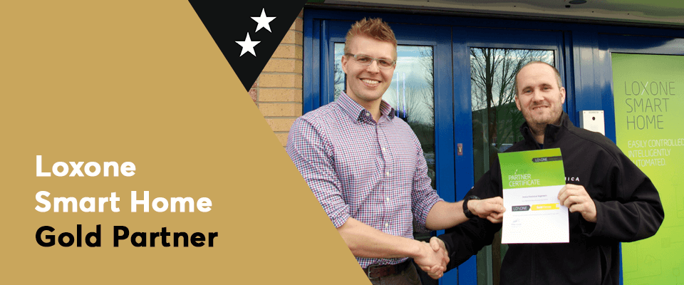 Amica become a LOXONE Gold Partner