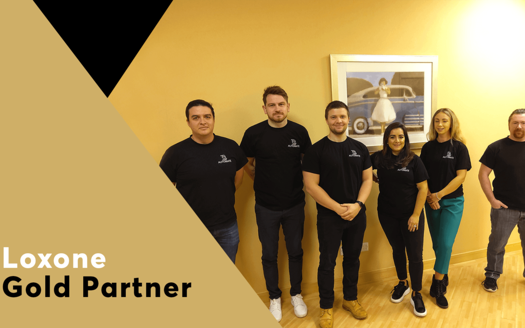 Home Automate become a LOXONE Gold Partner