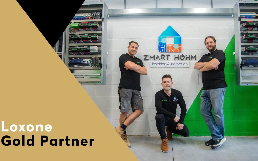 Zmart Hohm become a LOXONE Gold Partner