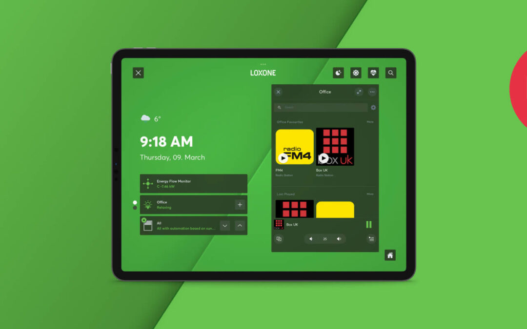 New: Ambient Mode in the LOXONE App