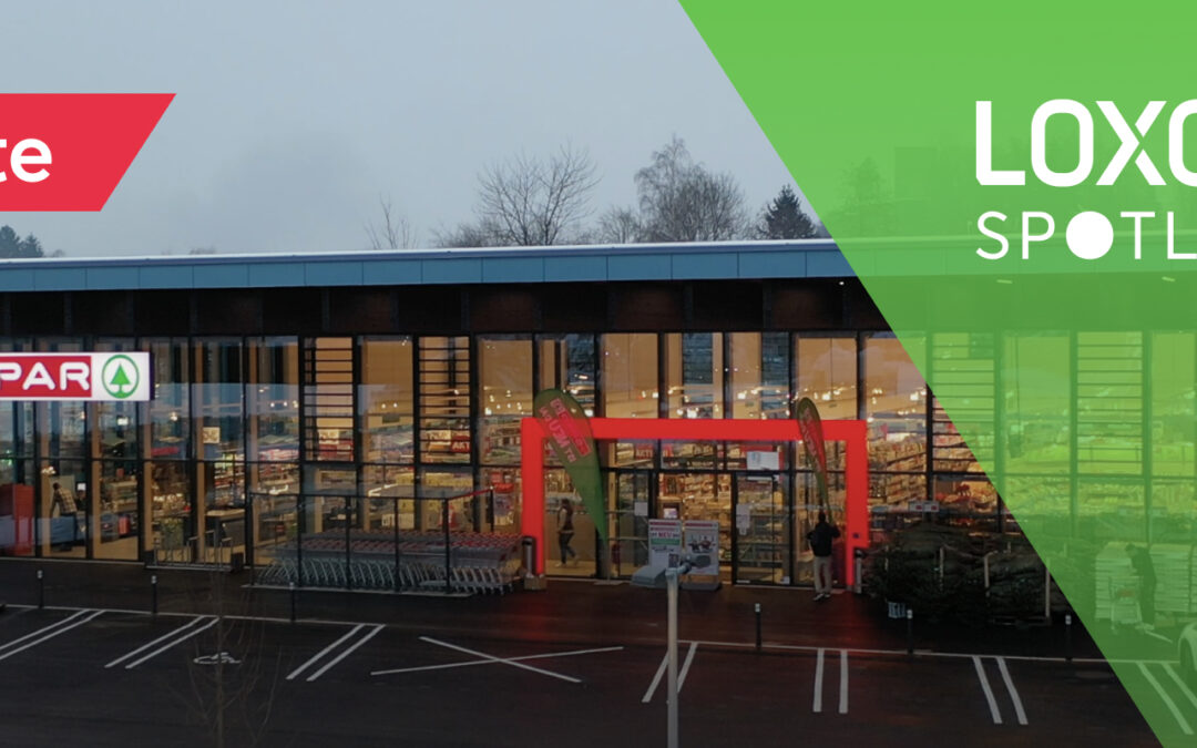 SPAR supermarkets with LOXONE