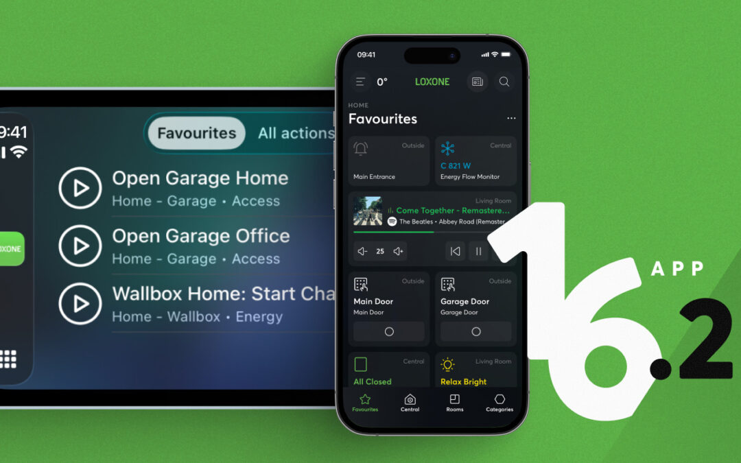 New: LOXONE App 16.2