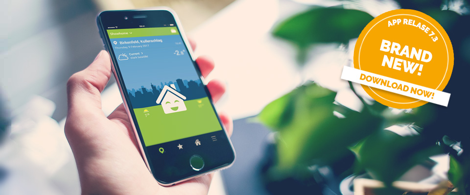 Nouveau : Encore plus de puissance dans votre App Smart Home 7.3