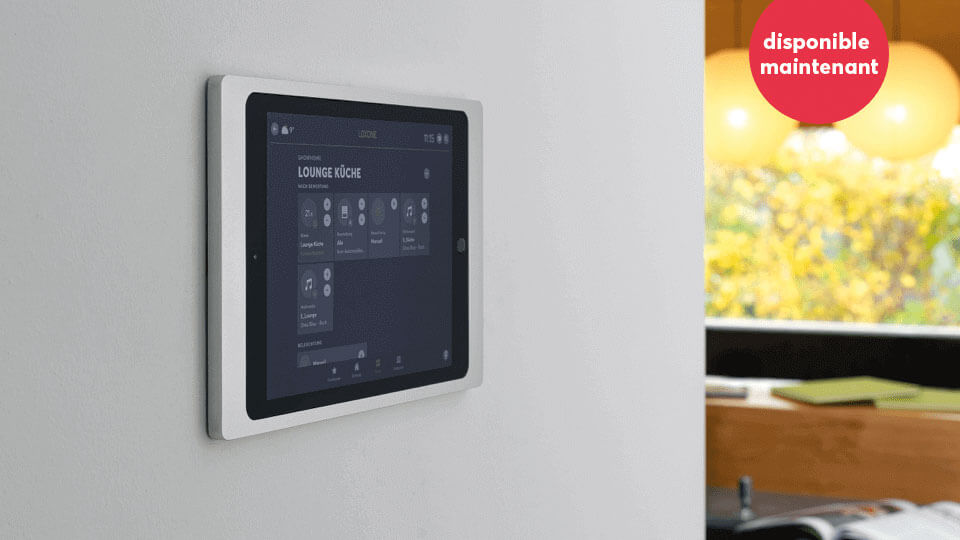 iPad Wallmount : Le centre de contrôle le plus élégant de tous les temps.