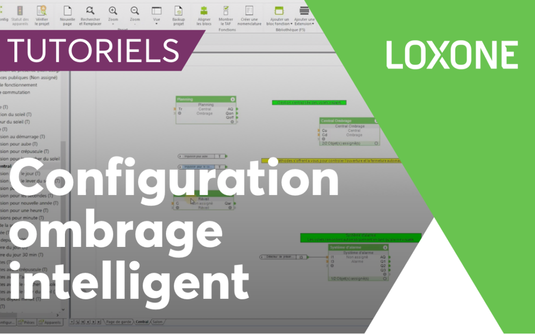 10 Projets qui n’ont besoin que d’un Miniserver – Partie 3 :  Ombrage intelligent