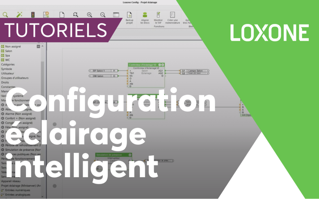 Configuration d’un éclairage intelligent