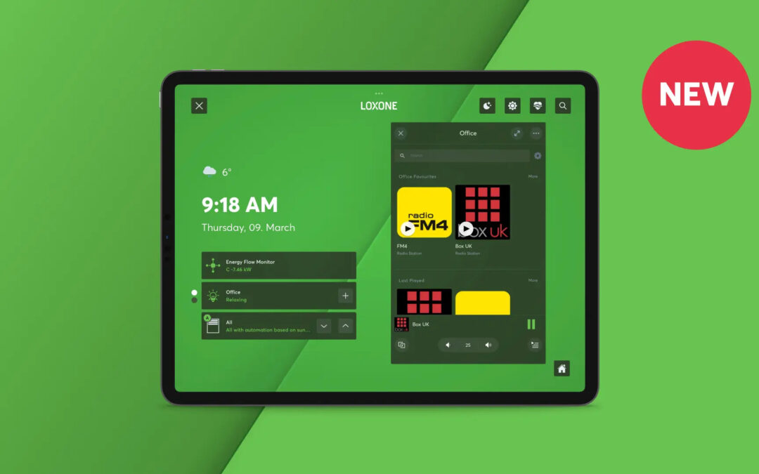 Mode Ambiant dans LOXONE App