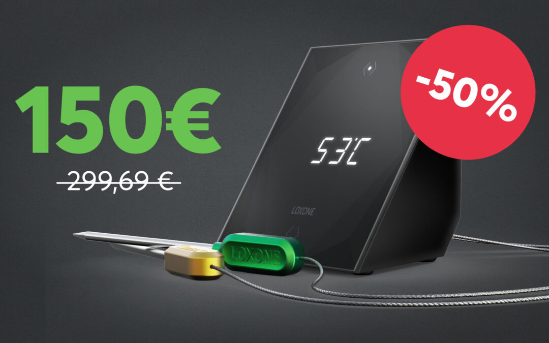LOXONE Touch & Grill : 50 % de réduction !