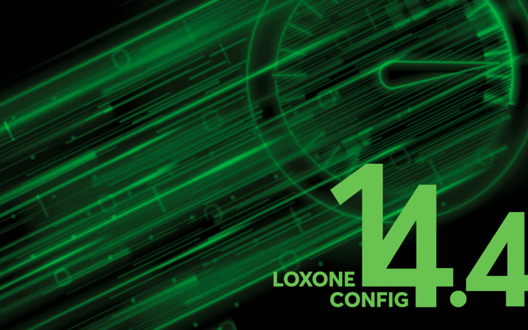 Nouveau : LOXONE Config & App 14.4.9.25
