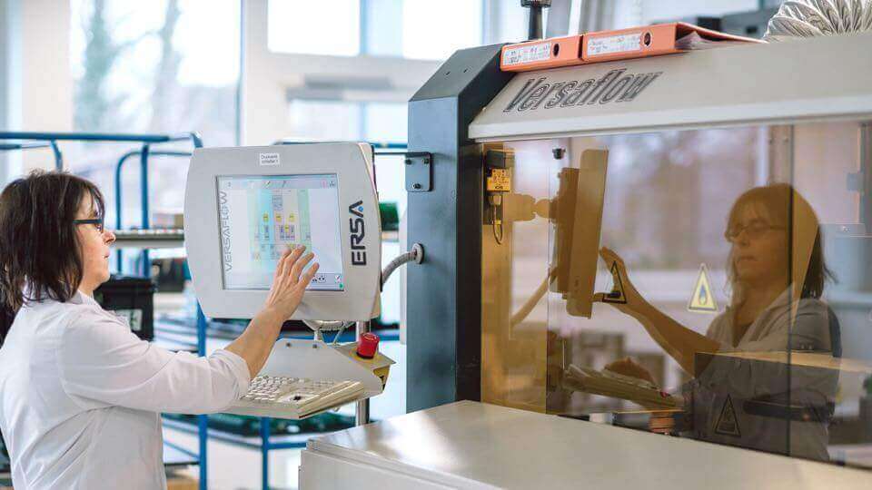 Baudisch Electronic: producción, oficina y almacén totalmente automatizados