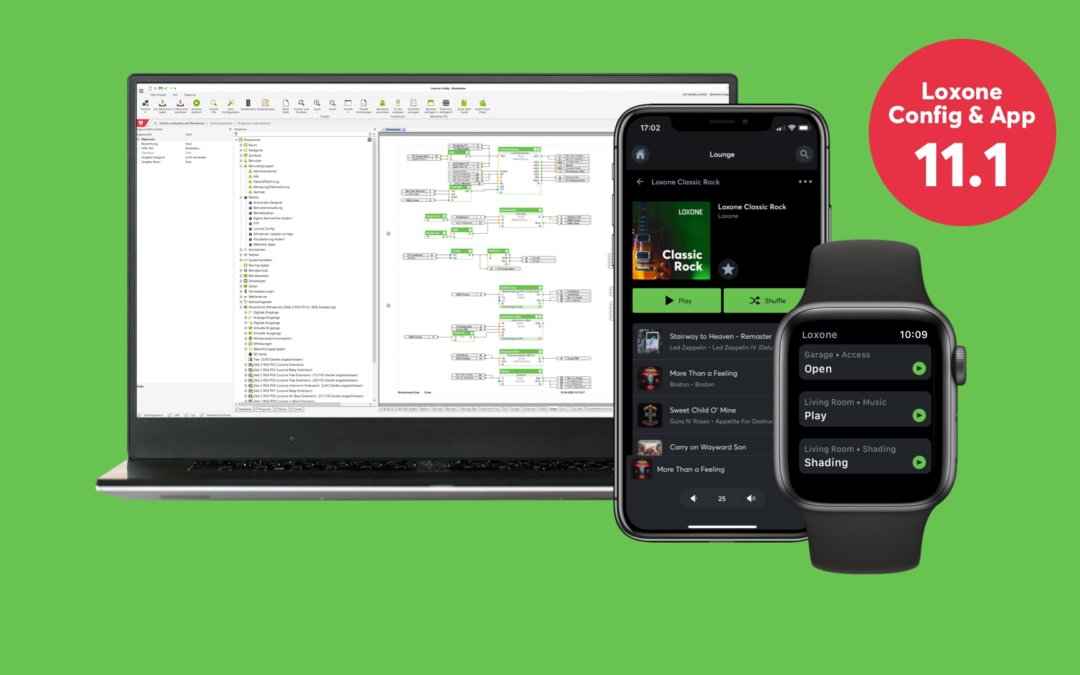 Nueva versión LOXONE Config & App 11.1