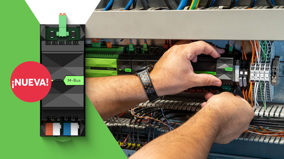NUEVA: M-Bus Extension – para una fácil recopilación de los datos de contadores