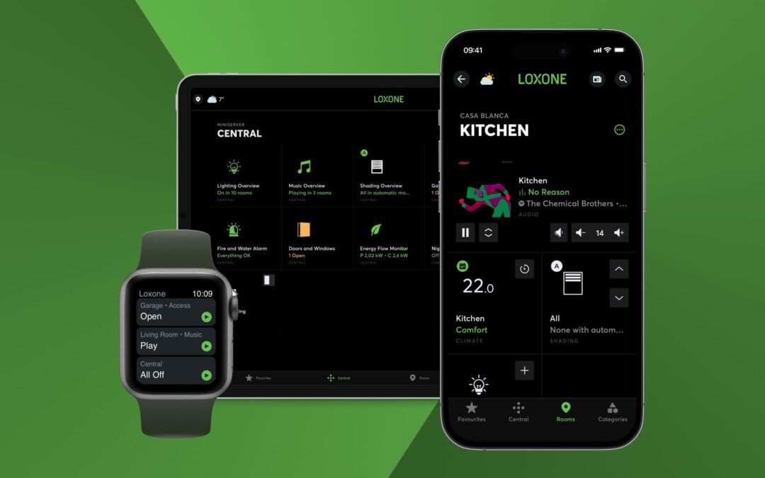 App de LOXONE: control inteligente para tu edificio