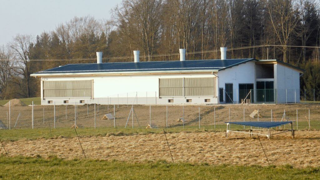 Geautomatiseerde kippenstal