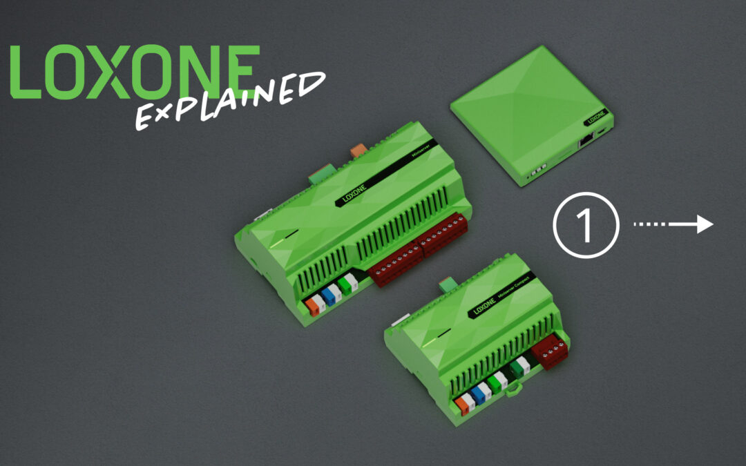 Eerste stappen met LOXONE Miniserver