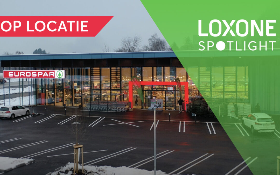 Intelligente SPAR supermarkten met LOXONE