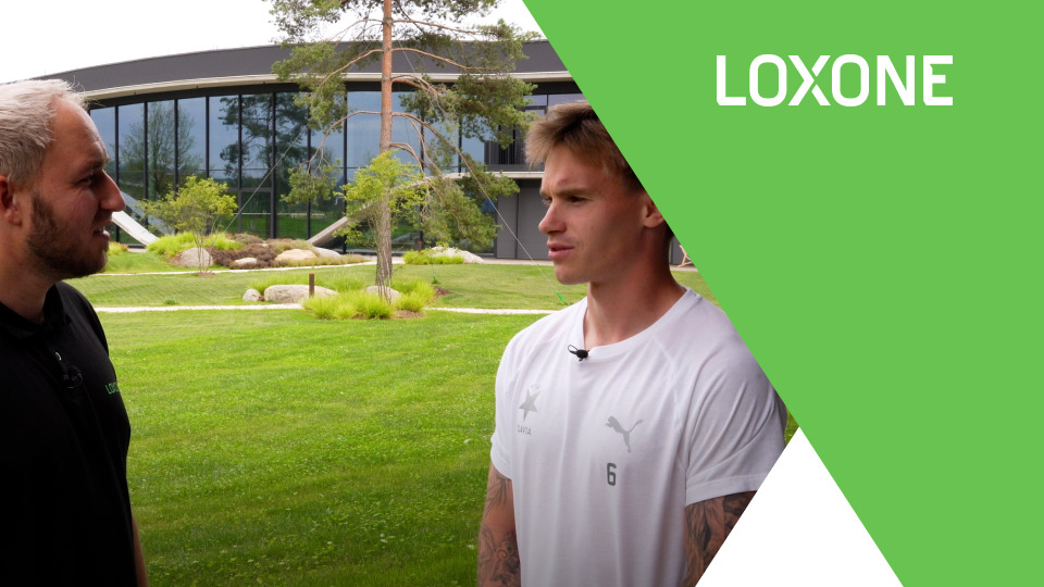 Slavia Praag op de LOXONE Campus